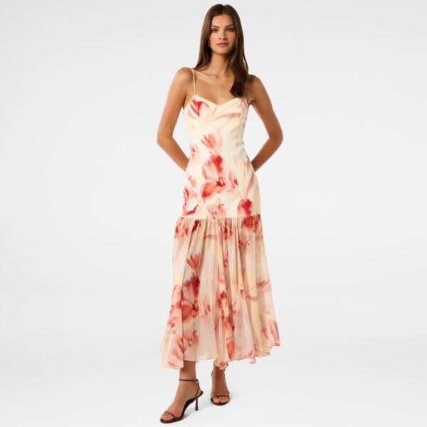 Luca Dropped Waist Maxi Dress