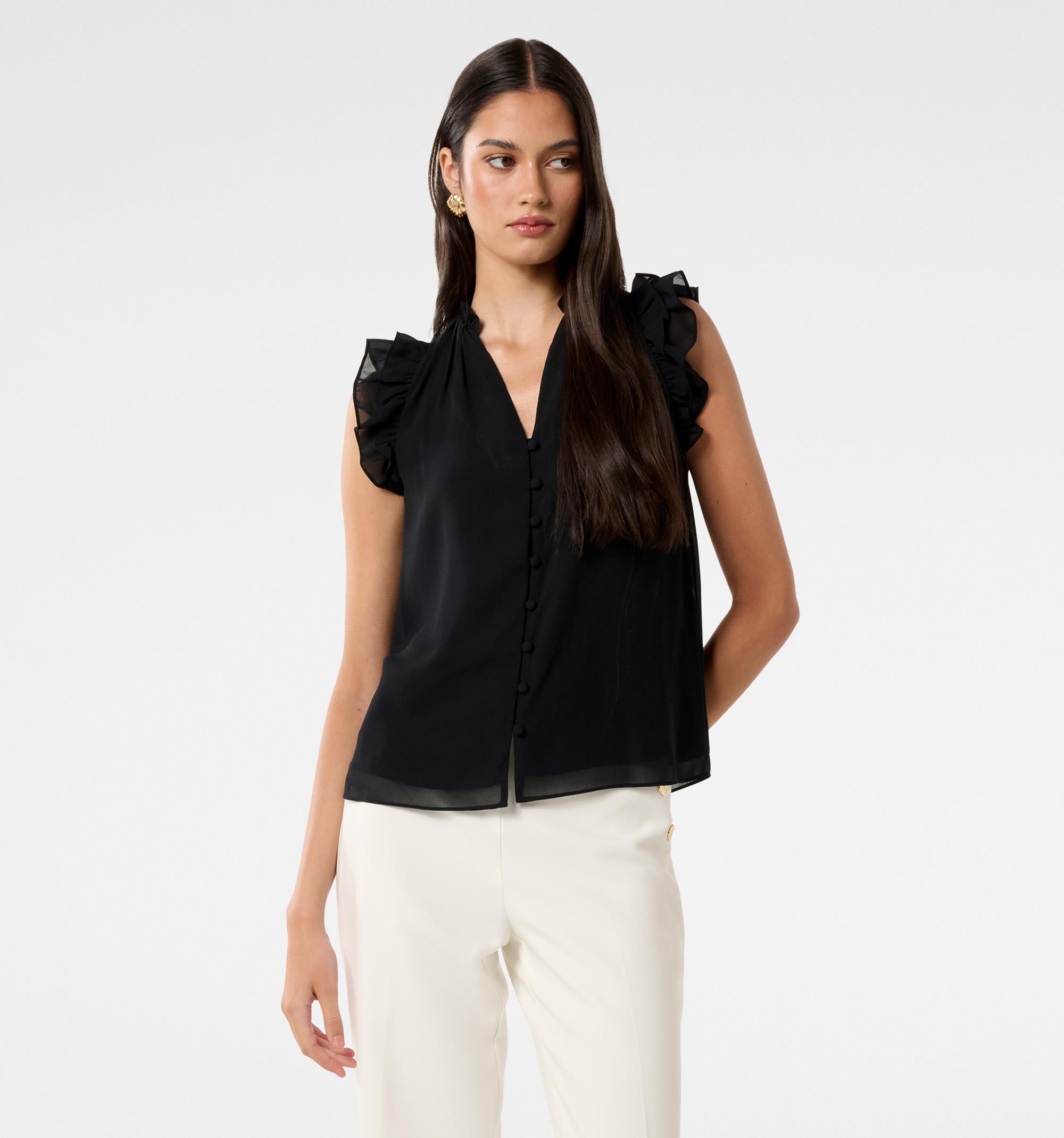 Abigail Ruffle Blouse