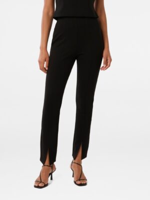 Alexa Ponte Skinny Split Pants