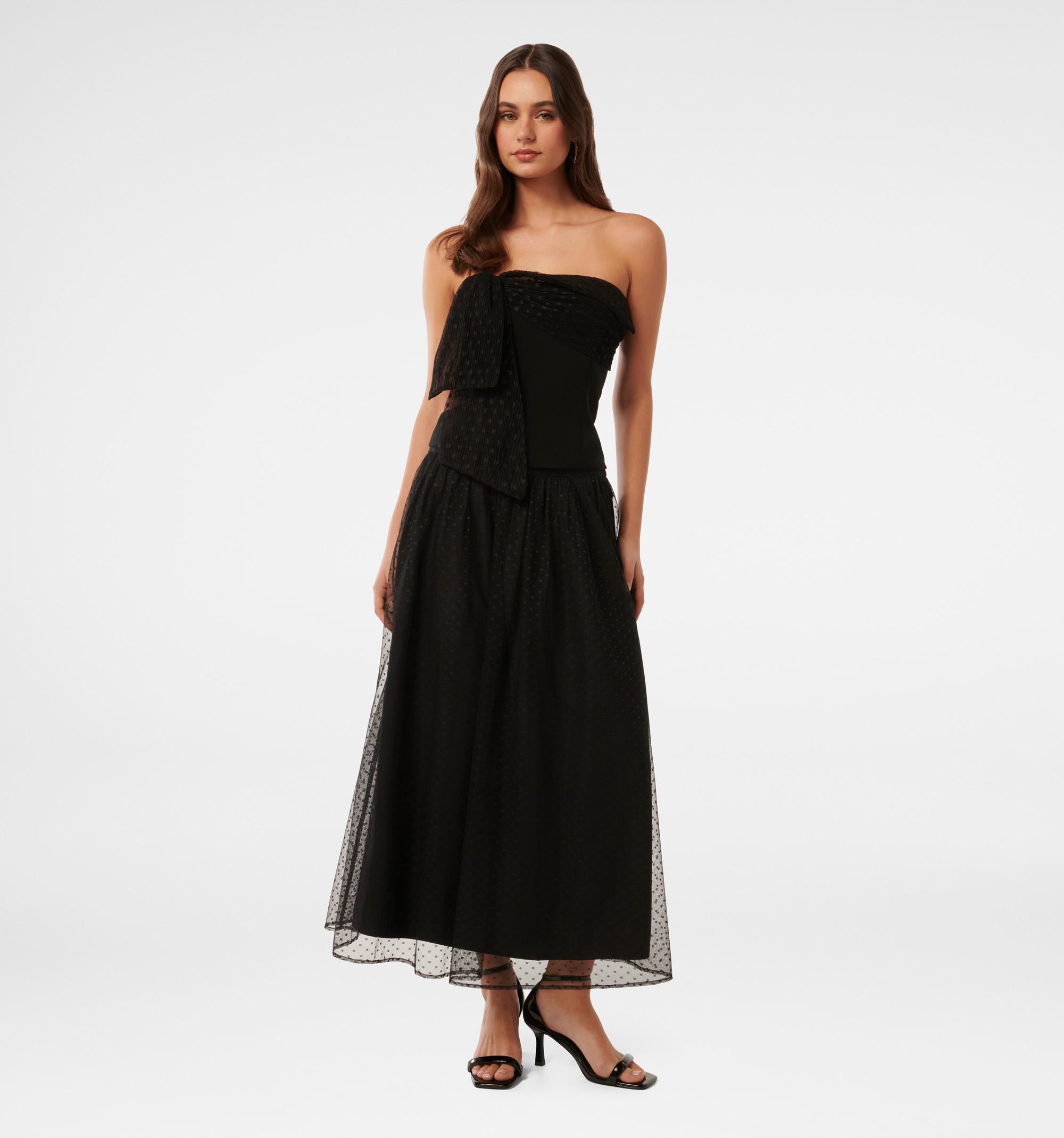 Anais Tulle Midi Skirt