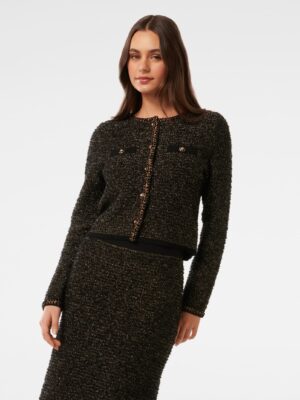 Anais Tweed Coord Cardigan