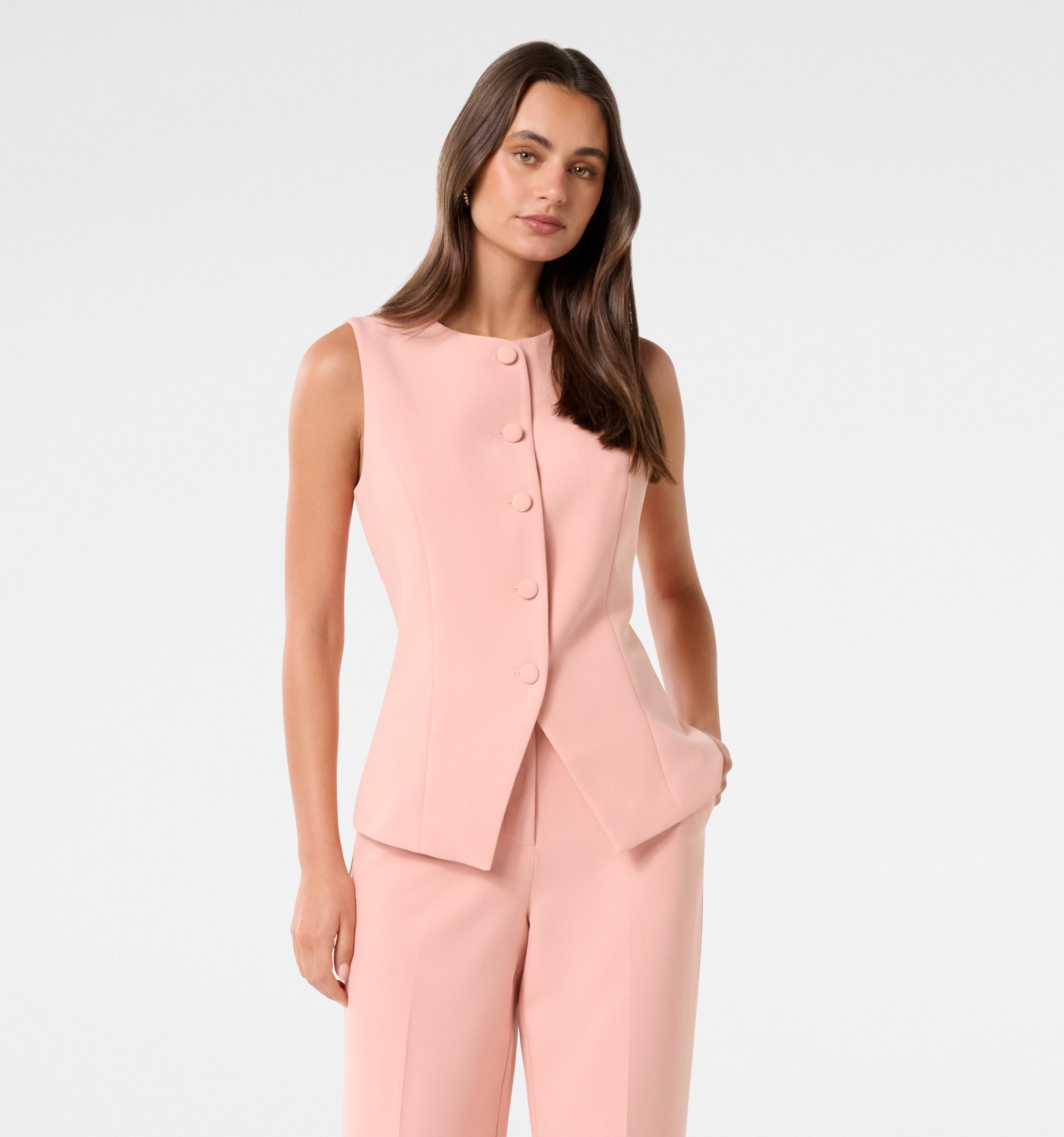 Toni High Neck Waistcoat