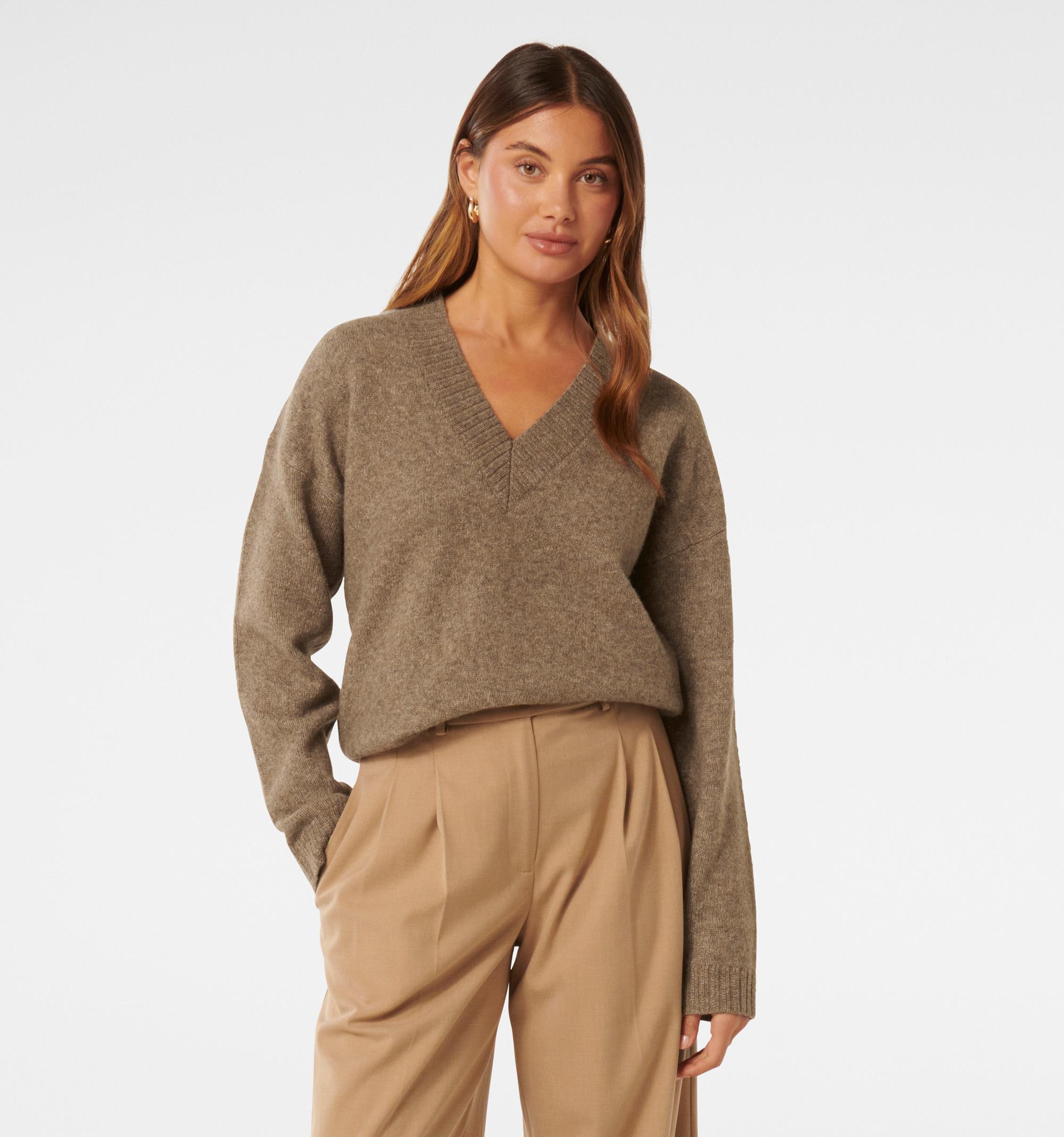 Vera V Neck Mid Sweater